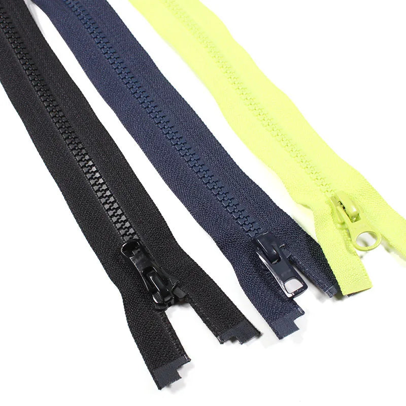 China Factory Wholesale Custom High Quality Plastic Slider Resin Zipper for Garment Shoes Pants Handbags Sportswear Outdoor Gear