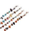 Natural Stone Colorful Beads Sunglasses Spectacles Eyeglass Glasses Facemasks Accessories Holder Chains Necklaces Boho