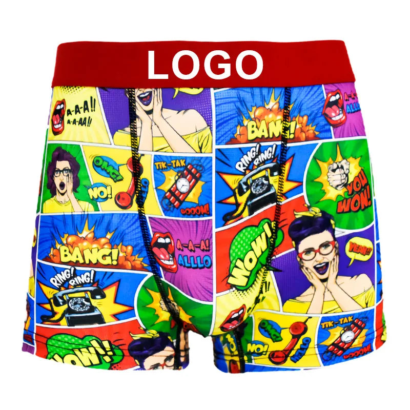 High-Grade Men's Underwear Black Breathable Elastic Sports Shorts Waist for Running-Wholesale for Europe United States