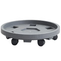 Modern Style Resin Home & Garden Mobile Trays Wholesale round & Square Pot Trays of Multiple Sizes