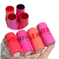 Custom 6 Vegan Hydrating Makeup Cream Colors Long Lasting 5g Net Cool Water Face Tint Jelly Lip Cheek Blusher Fair ODM Mineral