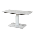 Ada Living Room Furniture New Design Stylish Pneumatic Slate Color Large Size Height Adjustable Rectangle Coffee Table