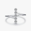 925 Sterling Silver Wedding Engagement Fine Jewelry Daily Accessories Fashion Delicate Cluster Rings for Women