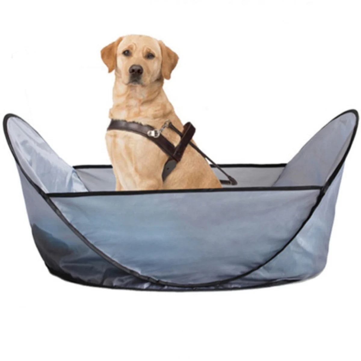 USMILEPET Eco-Friendly Dog Cat Hair Cutting Tray Wholesale Pet Grooming Tent Non-Stick Folding Bib Non-Stick Hair Catcher Tray
