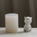 Female Figure Decor Silicone Mold Lady Statue Gift Goddess Candle Wax Mold Blessing Girl Candle Silicone Mould