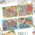 3 Stickers Per Pack Today's Business the Eighth Series of Landscape Handbook Decorative Stickers