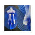 Width 59 Inches Big Wrinkled Transparent Dress Tulle Fabric Tejidos De TUL Plisados Ruffled Tulle Fabric