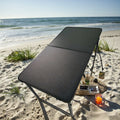 Portable 65W 18V Foldable Aluminum Solar Fishing Table Monocrystalline Silicon Dual USB Charge Flashlight Camping Outdoor 1 Year