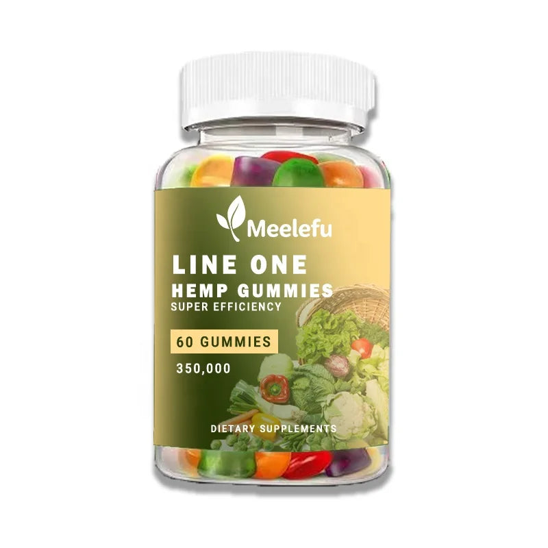 Wholesale Hemp Gummies OEM Customized Mixed Fruity Flavor Hemp Gummy Bear Candy for Health