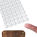 Cabinet Door Bumpers Self Adhesive Rubber Pads Clear Stoppers Plastic Cushions for Kitchen Drawer Cupboard Picture