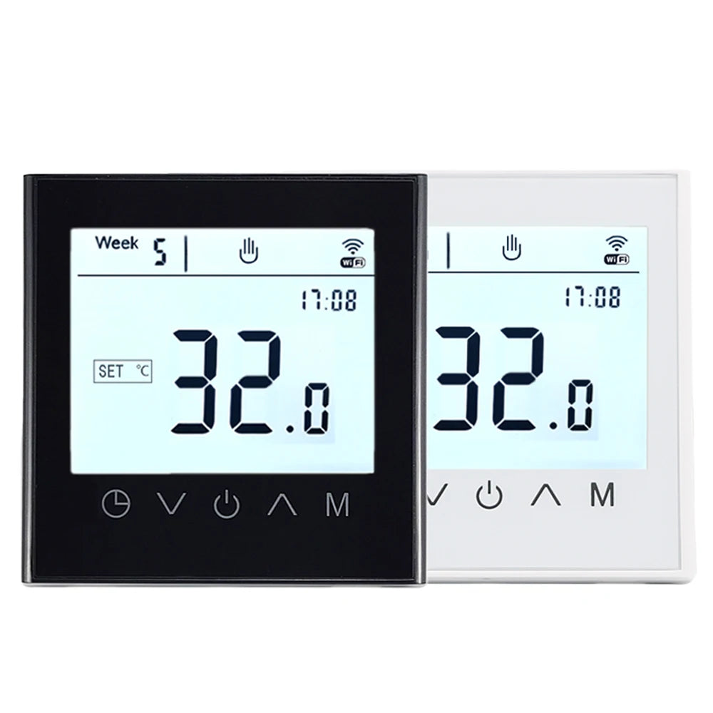 AC95~240V 50~60HZ 3A/16A Smart Tuya Wifi Thermostat for Electric Flooring Heating/Water Heating/Gas Boiler