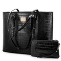 Lovevook 2022 15.6inch 2pcs Large Laptop Purse for Women Cute Computer Handbags Ladies Laptop Tote Bags