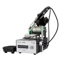 Chuera 375 A+ B+ C+ 75W Automatic Tin Wire Feeder Soldering Station Hand or Foot Press Control ESD Feeding Tin Soldering Machine