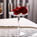 SJ Glassware Creative Cocktail Glasses Custom Logo Design Color Unique Martini Glass for Party Bar Small Quantity Standard