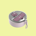 Watersy Cute Office Worker 304 Stainless Steel Salad Bowl Instant Noodle Bowl for Student Dormitory Use Food Storage Lunch Box