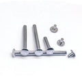 High-tech R&D Factory Direct Price 304 Stainless Steel Pan Head Semi-Tubular Knock Male Female Rivets ISO Standard for LED Light