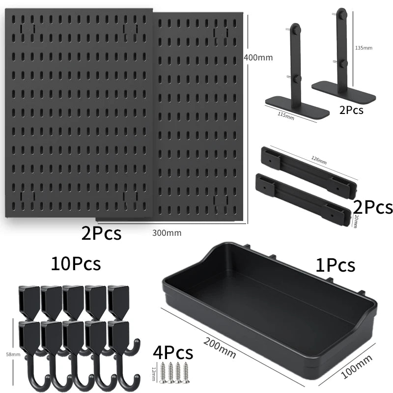 Single-Tier No-Hole Desktop Organizer Space-Saving Plastic PP Can Stand & Clip for Kitchen Storage OEM ODM