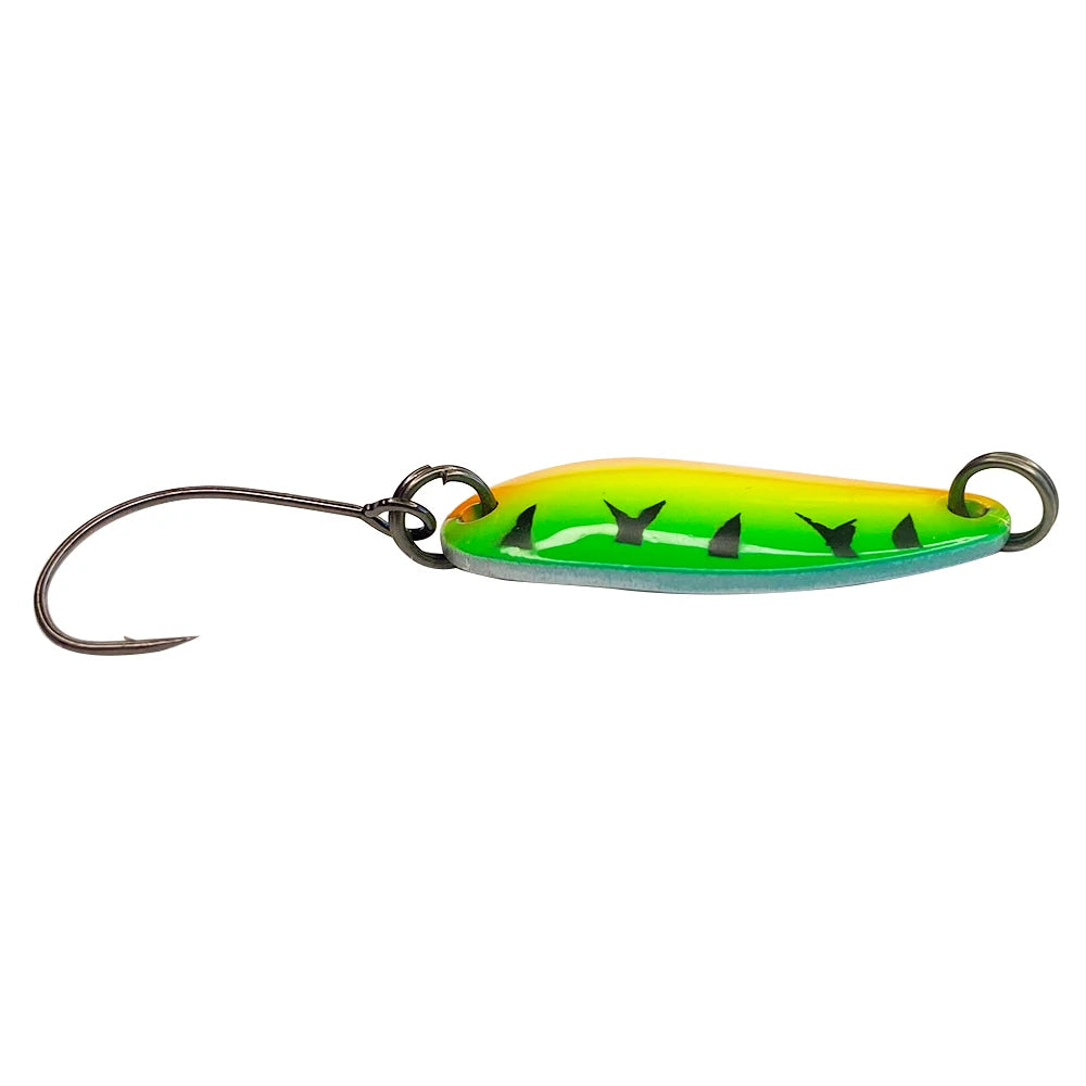 Newbility UV  Sequin Lure Hard Artificial Colors Baits Bass Trout Fishing Spoon