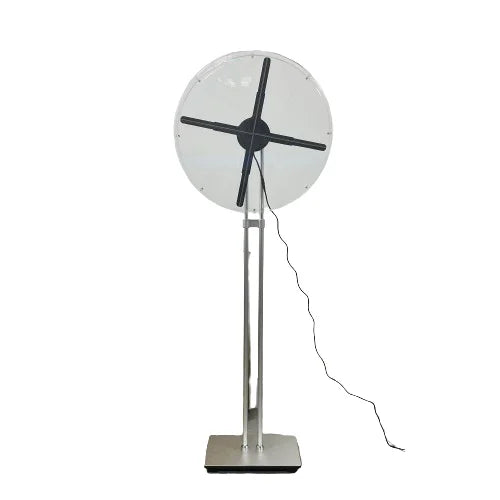High Quality Low Cost Hologram Led Display Wifi 3d Animation Holographic Transparent Cover Led Fan Advertising
