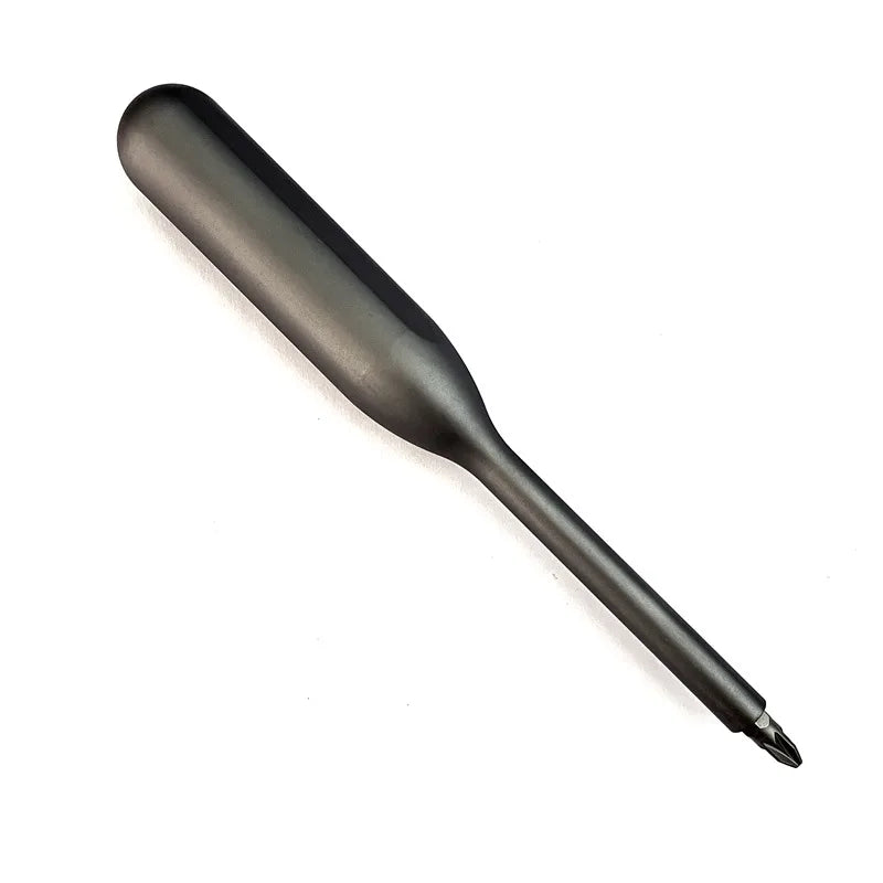 Simei No.7505 Aluminum Grip Handle 1/4" (6.35mm) Shaft Screwdriver Bit Holder Magnetic Feature 25mm Handle Diameter Hardware