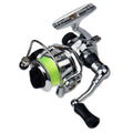 Mini 100 Fishing Reel 2+1 Ball Bearings Stainless Steel