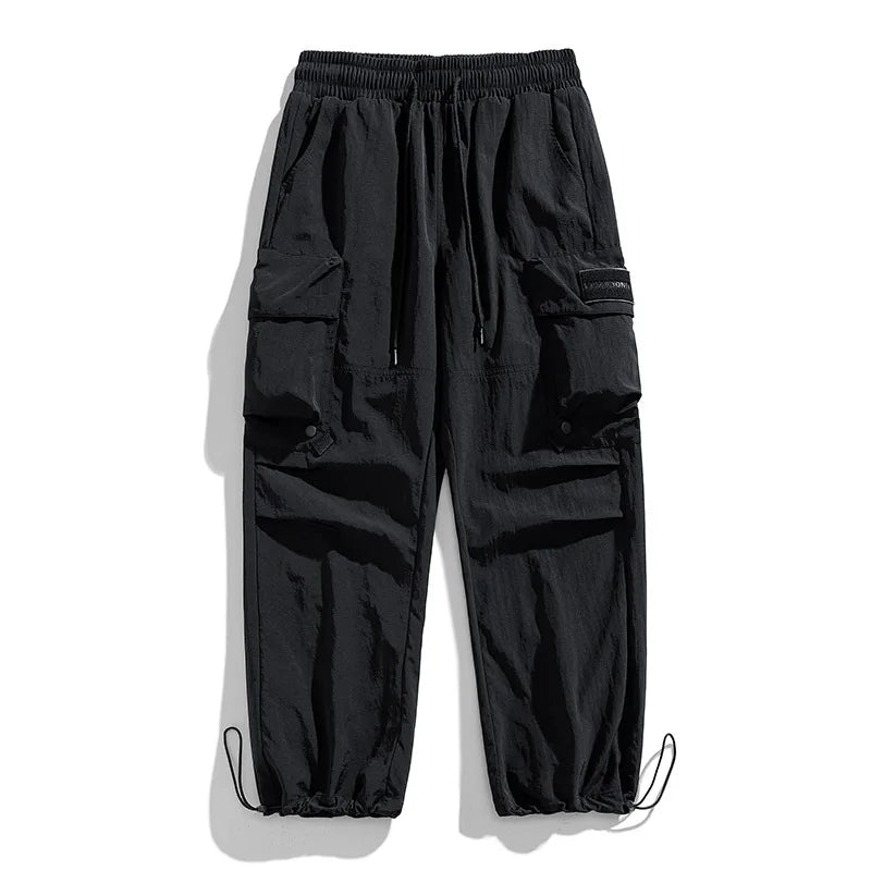 Hot Selling Vintage Work Attire With Multiple Pockets and Leggings Loose Fitting Trendy and Wear-resistant Youth Casual Pants