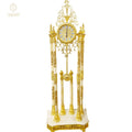 Antique Marble Gold Luxury Grandfather Clock Custom Designed Floor Standing Floor Clocks