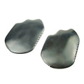 Huiying Top Selling Black Obsidian New Shape Spiky Gem Guasha Tool Good for Health