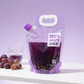 Custom Plastic Pack Drinking Water Handle Spout Pouch for Beer Folding Water Large Storage Spout Pouch Plastic Bag
