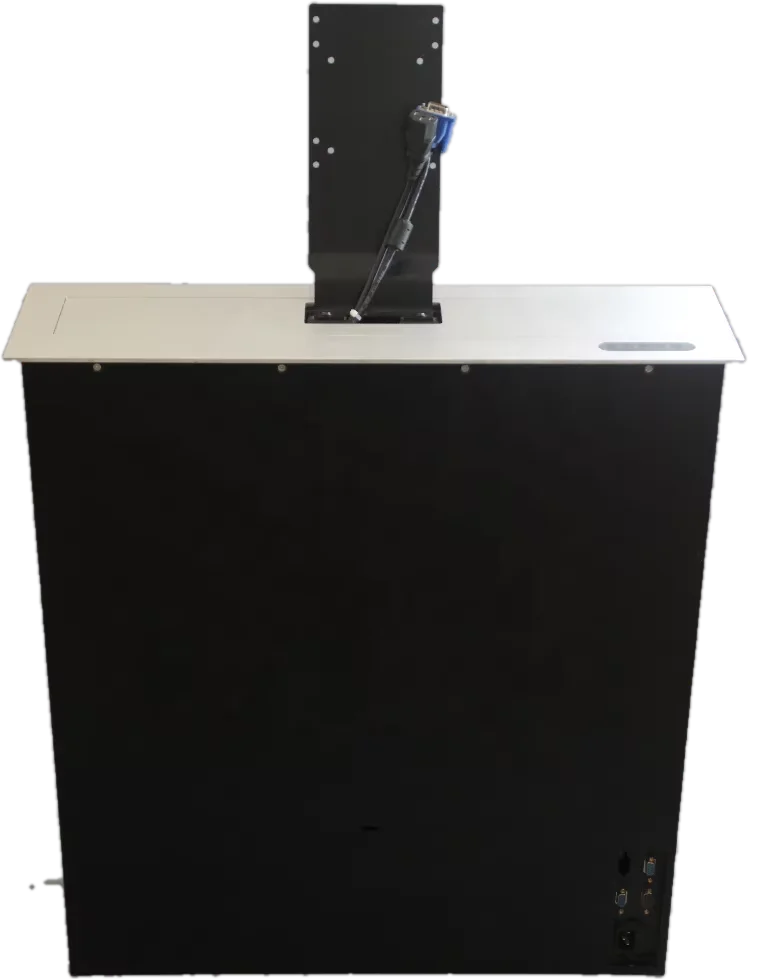 19-24Inch Motorized Pop-Up LCD Monitor Lift  LCD Lift Mechanism for Conference Room Hidden Desk Monitor Lift