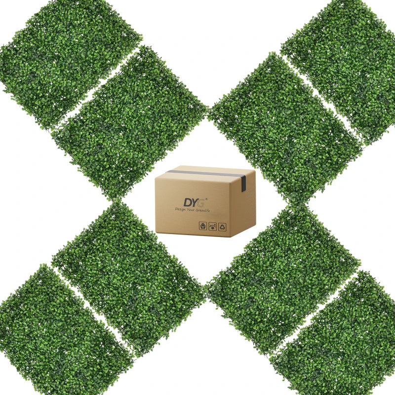 WHDY 40*60cm Artificial Hedge Boxwood Vertical Panel Green Artificial Plant Wall for Wall Decoration