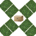WHDY 40*60cm Artificial Hedge Boxwood Vertical Panel Green Artificial Plant Wall for Wall Decoration