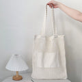 2024 Women's Vintage Embroidery Tote Bags Portable Simple Design Large Capacity Knitted Crochet Hollowed Beach Shopping Travel