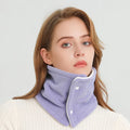 New Winter Double-Layered Thick Knitted Neck Scarf Warm Collar Sleeve for Men and Women Traditional Scarves & Shawls