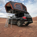 UV Resistant Large 4 Person Hard Shell Roof Top Tent 4x4 Car Aluminum Pole Optional Oxford Four-season Free Shipping Xiamen