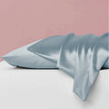 Wholesale Drop-Ship 19 M/M Pure Silk Pillowcase Envelope Closure with Zippered Plain Style for Home Hair Care Hotel Use