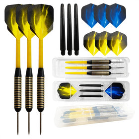 PENPEN Professional Steel Tip Brass Dart Set Durable Lightweight Custom Logo Safety Features Plastic 27g 16003001