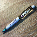 Custom Logo 3D Floating Liquid Metal Ballpoint Pen Novelty Business Promotional Gift Bulk