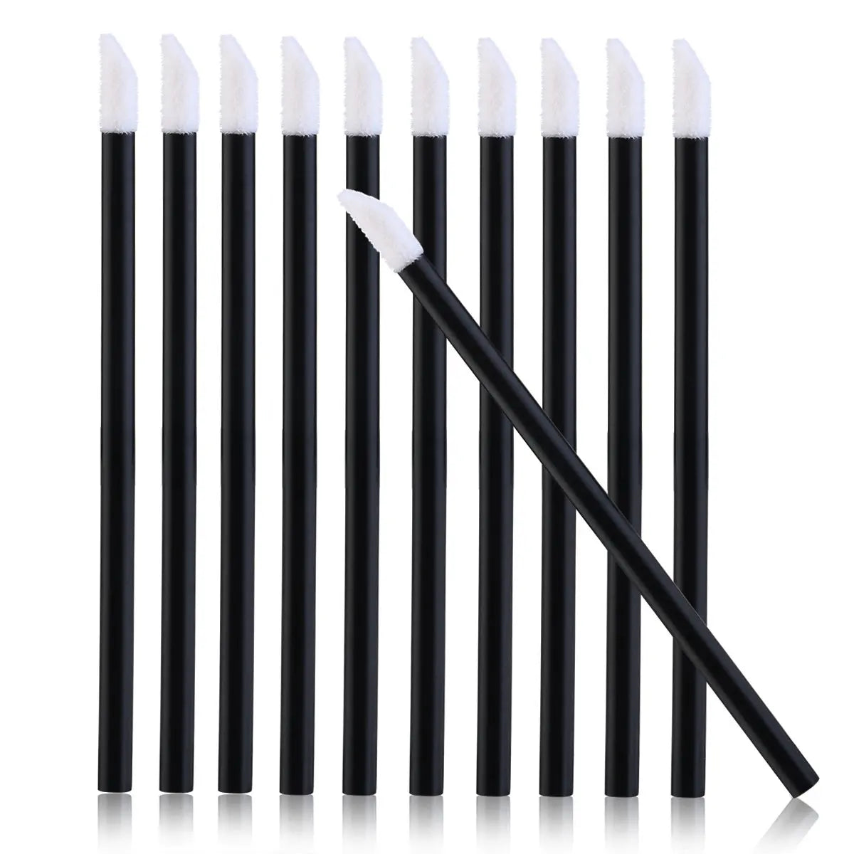 Wholesale Disposable Lip Applicator Flocked Head Lip Brush Cheapest Lip Gloss Wand in Stock MegaBDM