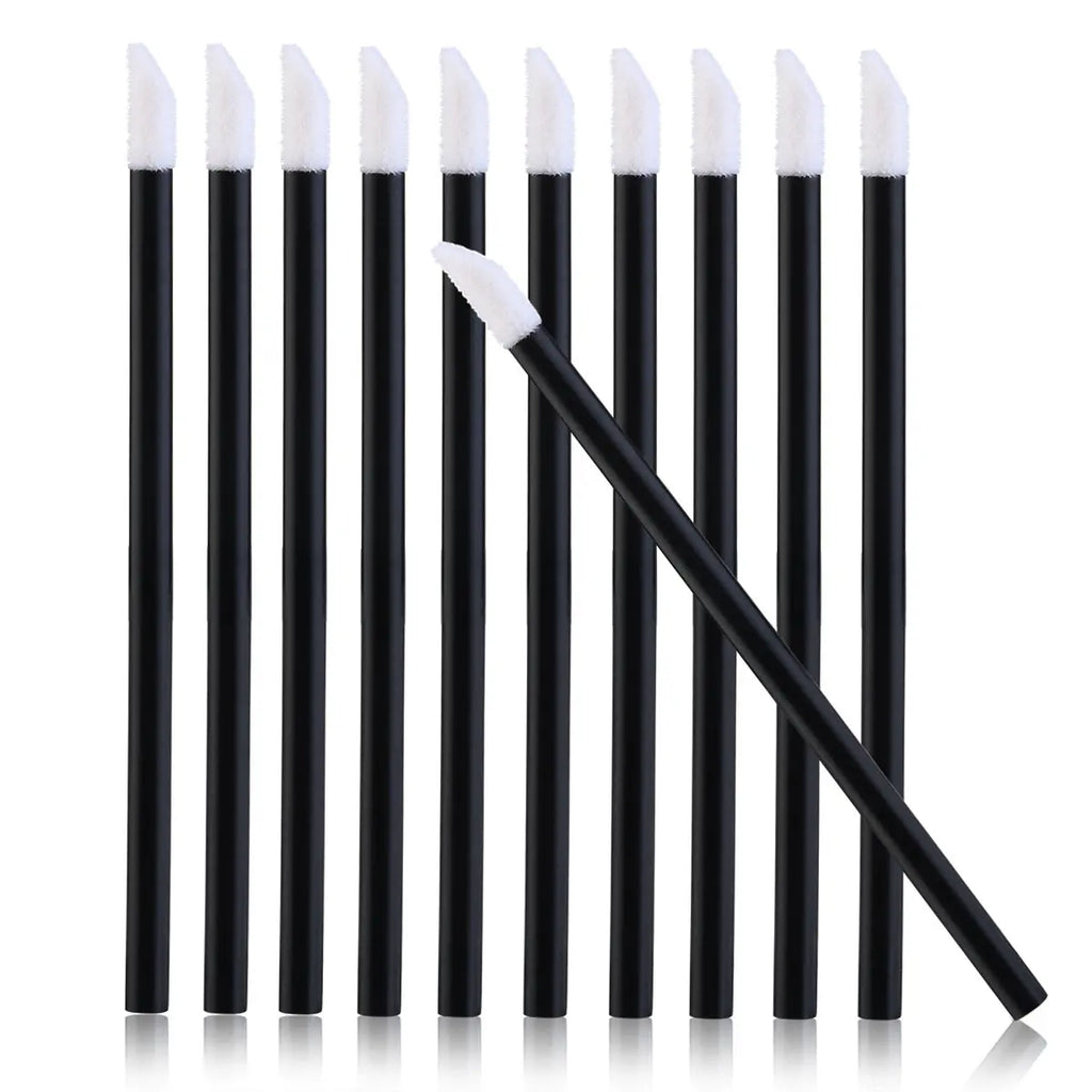 Wholesale Disposable Lip Applicator Flocked Head Lip Brush Cheapest Lip Gloss Wand in Stock