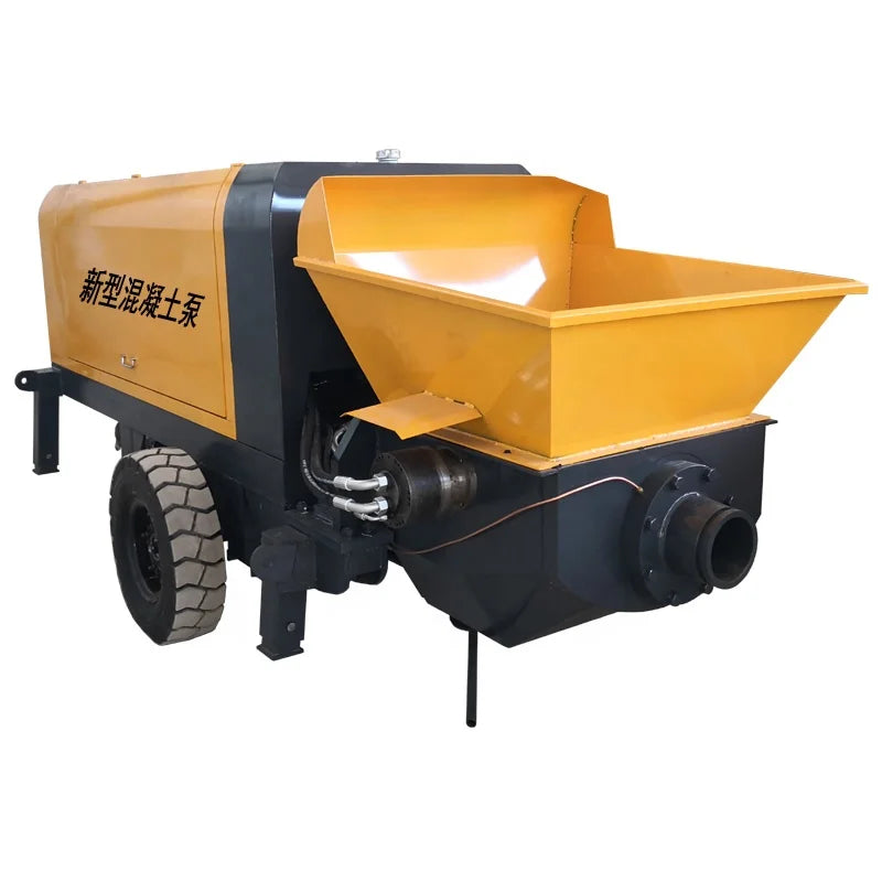 Factory Electric Mobile HBT 20 Concrete Pump for Construction New Electric Diesel Small Concrete Pump Price