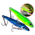 New Trembling Metal VIB Lure 7g 12g 17g Artificial Bait Sequin Bass for Fishing