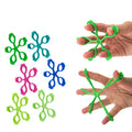 New Eco-friendly Hand Grip Silicone Finger Expander Exercise Finger Exerciser Resistance Bands Customized Color Fitness