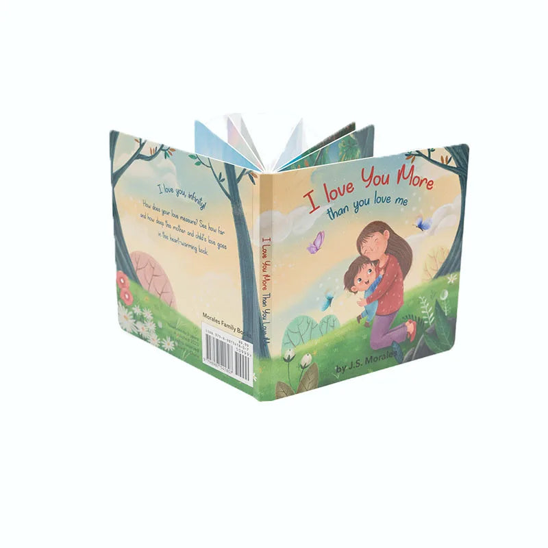 Custom Color 1mm Thick Offset Printing Film Lamination CMYK Kids' Story Board Books