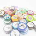 Creative Color Horizontal Pattern Basic Hand Account and Paper Washi Tapes Sticker Hand Tear Border 10m
