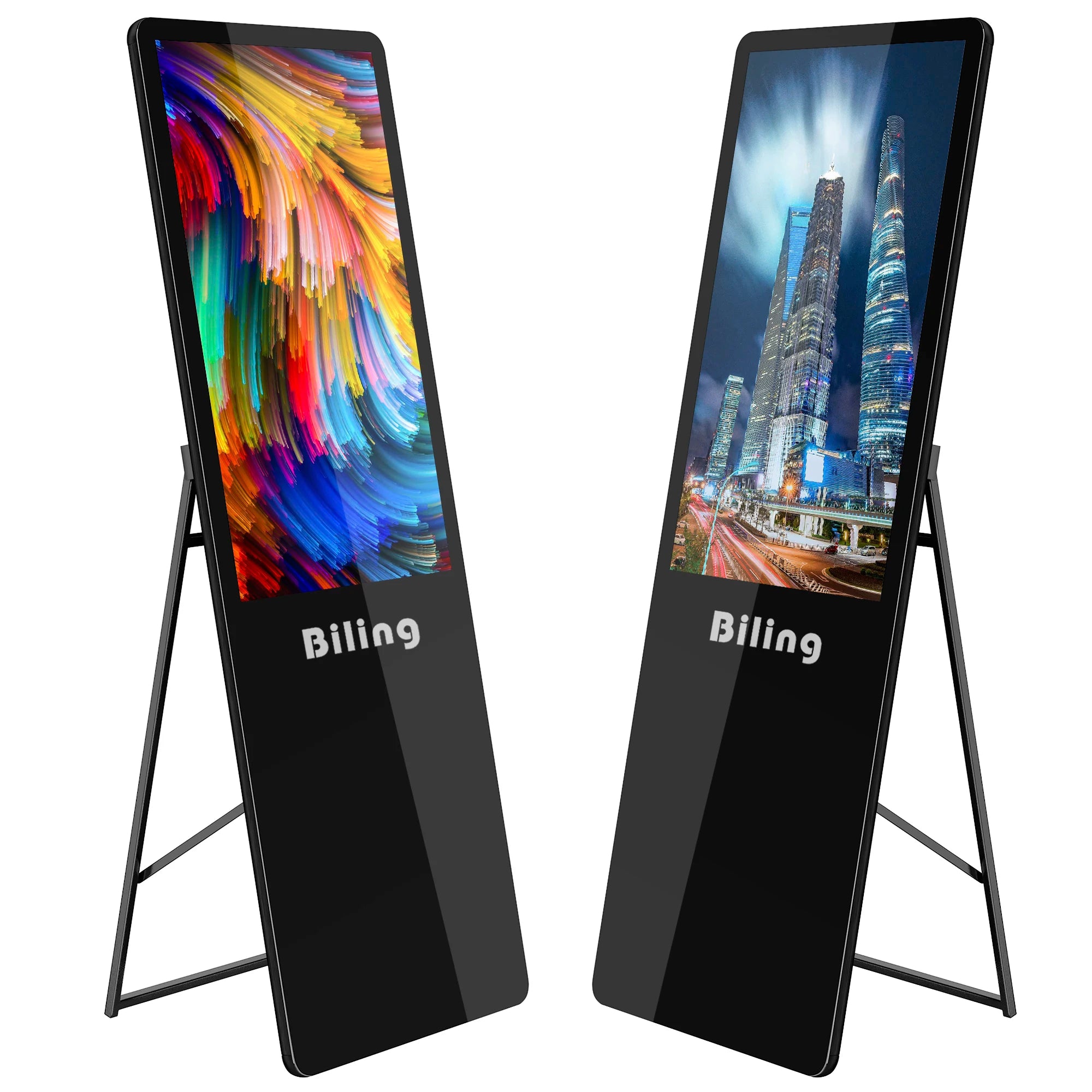 32inch 43inch 55inch 65inch Digital Signage and Displays Portable Portable Shop Food Android Portable Kiosk