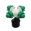 1/2" Cross Atomizing Nozzle With Male Connector for Agricultural Garden Irrigation