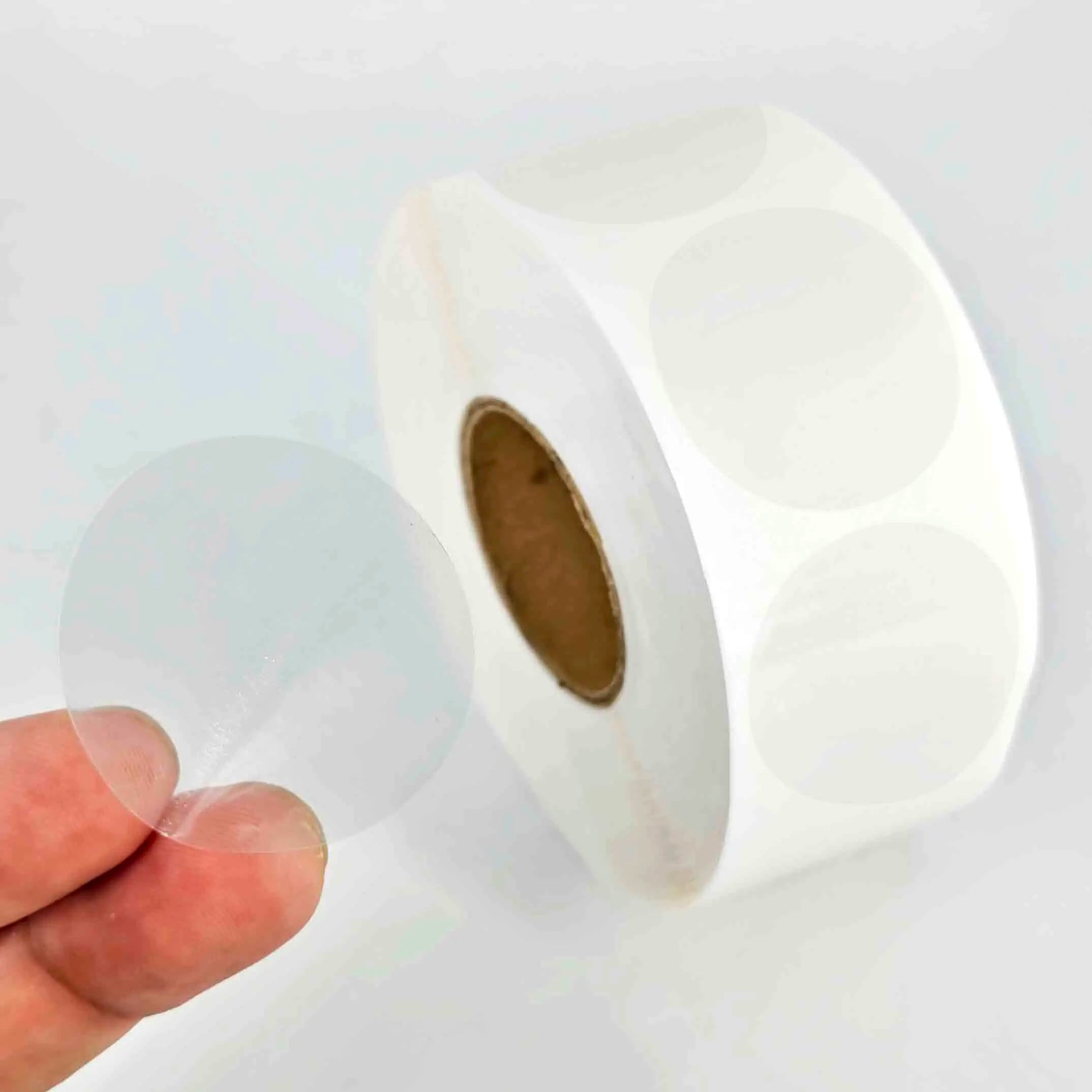 Factory Prices Are Low High-quality Custom Pvc clear Label Waterproof Strong Adhesion Round Transparent Sealing Stickers