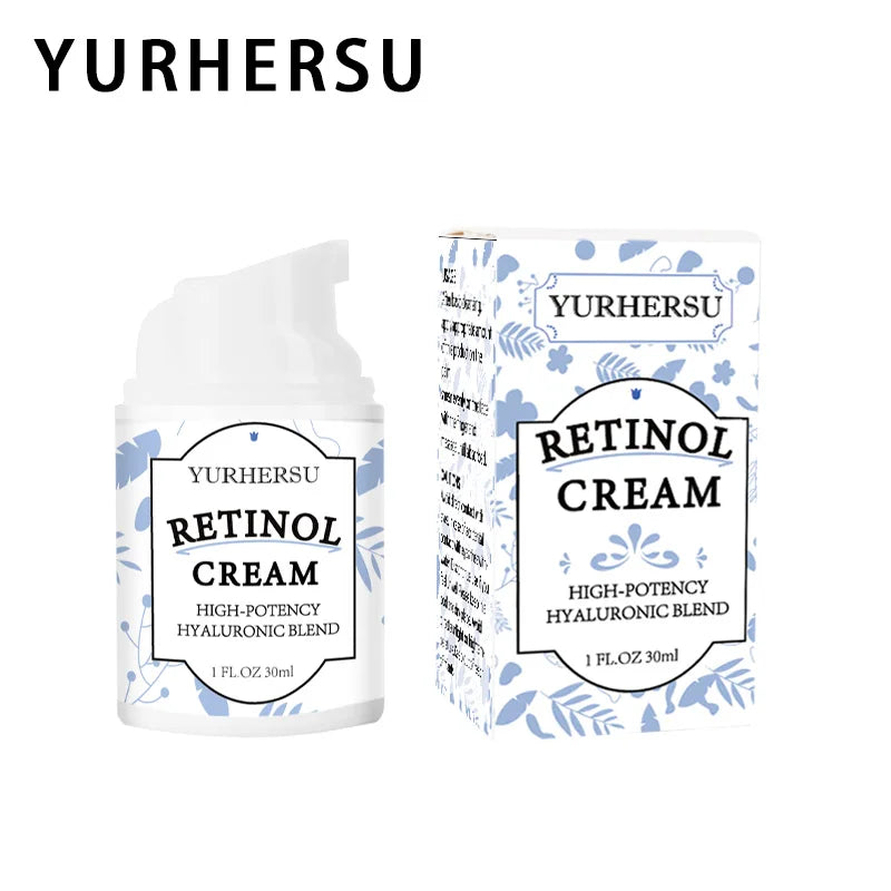 YURHERSU Cosmetics Hot Selling Organic Face Care Moisturizing Retinol Cream Whitening Eye Cream