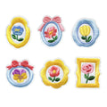 New Cute Eco-Friendly Iron on & Sticker Embroidery Fabric Photo Frame Flower Patch for Hat Decoration